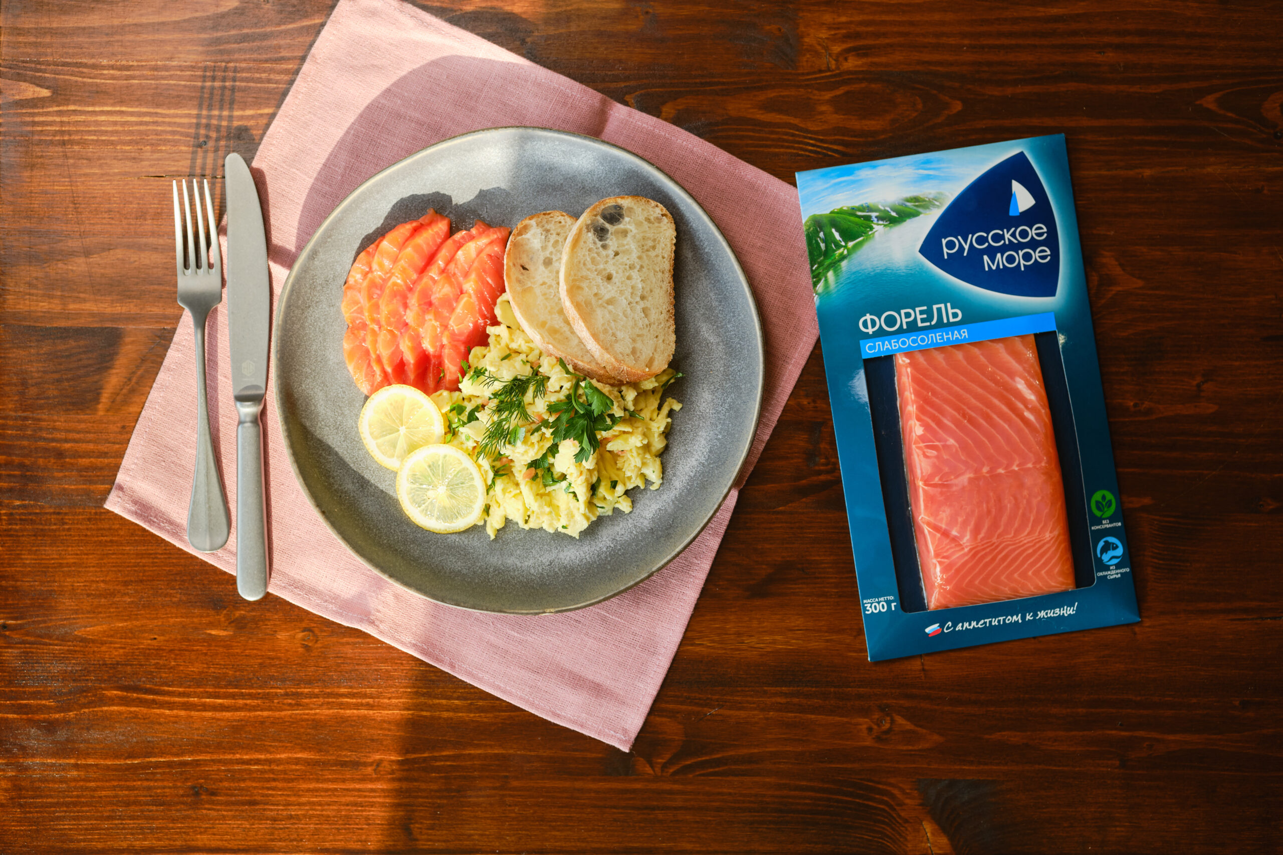 Как превратить вкус в картинку: съемка для бренда «Русское море»